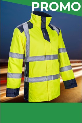 Giacca parka alta visibilità giallo Coverguard Sokobie in offerta